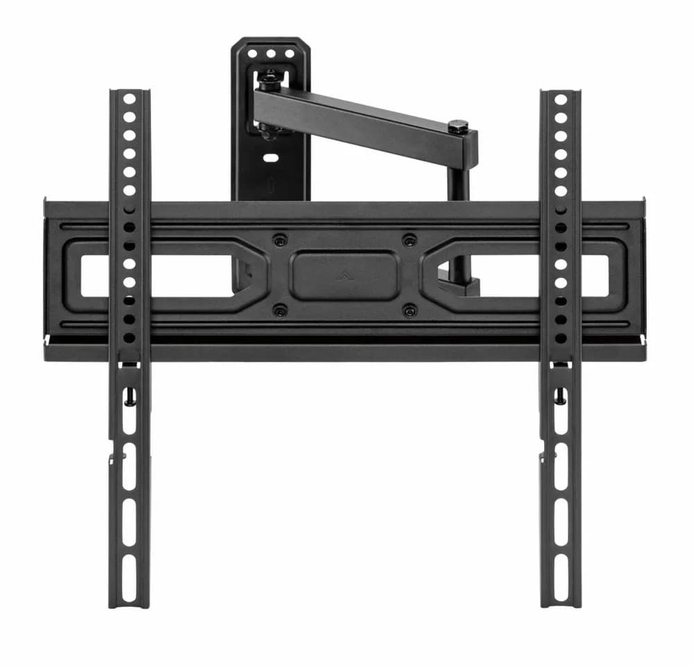 Suport TV de perete Serioux TV78-443, compatibilitate dimensiune ecran: 32"-55", compatibilitate VESA: 100x100, 100x150, 150x100, 100x200, 200x100, 150x150, 200x200, 300x200, 400x200, 300x300, 400x300, 400x400, greutate maximă suportata: 35kg,distanta fata de perete: 63~358mm, inclinare: +3°~-15° — miniatură