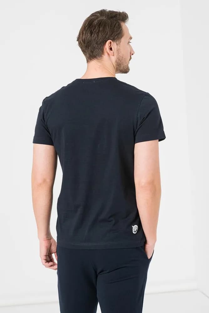 TRICOU CASUAL CIUCAS BARBATI NAVY BLUE-M — miniatură