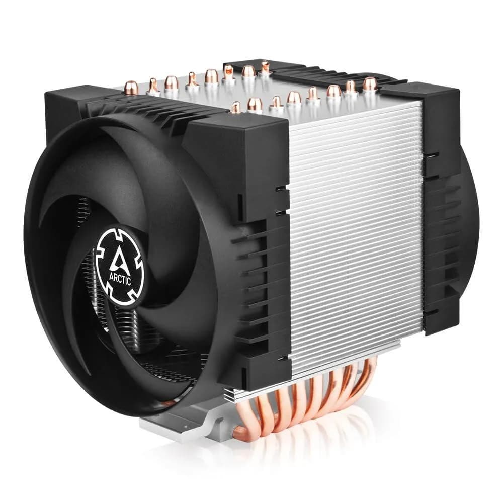 COOLER server Arctic "Freezer 4U-SP5" skt. AMD, racire cu aer, single tower, vent. 2x120mm, 300 - 3300 rpm, 10 heatpipe, inaltime 4U, fara LED, negru,"ACFRE00158A"