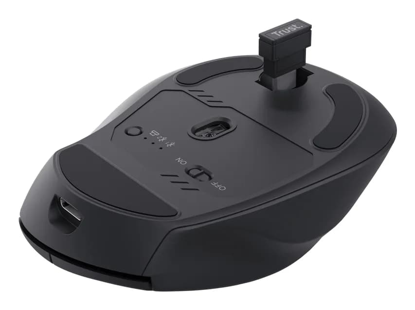 Mouse Trust Niven Comfortable, rezolutie maxima 3200 DPI, material ABS, negru — miniatură