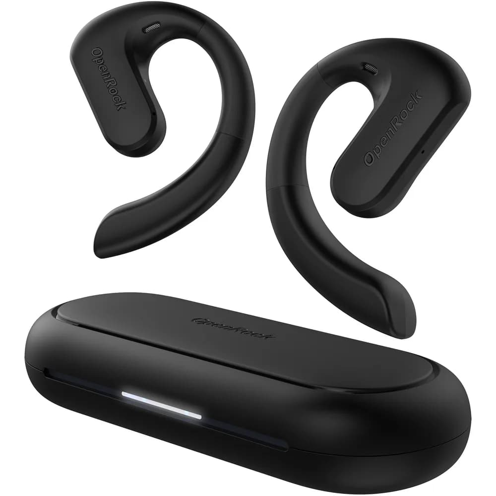Casca OneOdio wireless, tip butoni - TWS, utilizare smartphone, conectare prin Bluetooth 5.3, difuzor 16.2 mm, negru, "OpenRock-S-Black" — miniatură