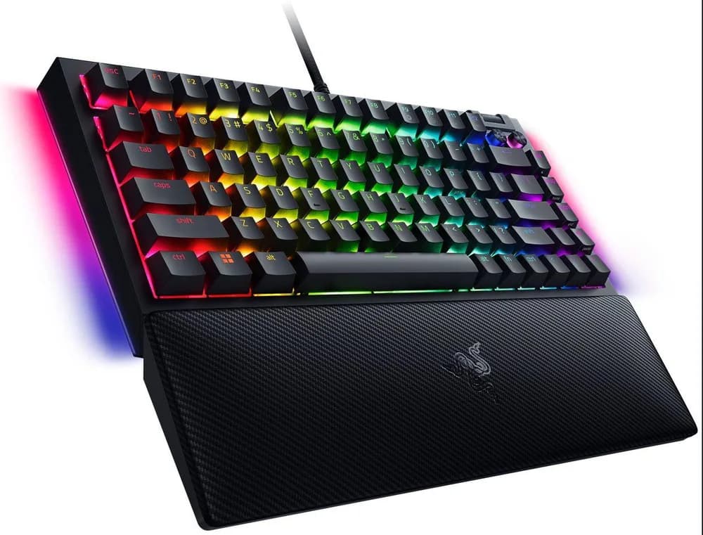 Tastatura Mecanica Gaming Razer BlackWidow V4, RGB, USB, negru — miniatură