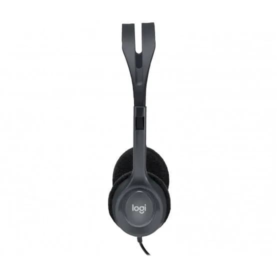 Casti Head-band Logitech H111, Wired, Negru — miniatură
