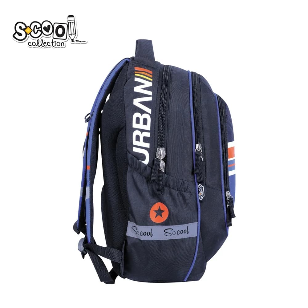 Ghiozdan anatomic light, 41x28x17 cm, URBAN WEAR - S-COOL — miniatură
