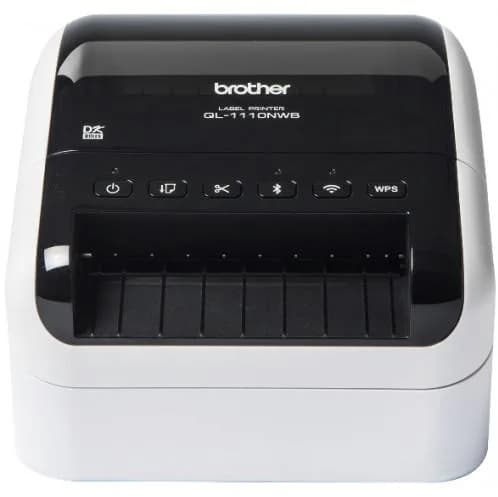 Imprimanta Direct Termic BROTHER 300dpi QL-1110NWBC, Viteza de tiparire: 110mm/Sec, Latime max de imprimare: 101mm|Conectiv: USB|WIFI, Imprimare Cod de bare:DA, ( 3.5 RON, "QL1110NWBCYJ1"