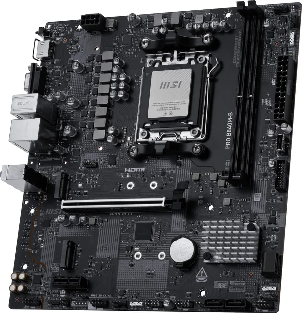 Placa de baza MSI PRO B840M-B "PRO B840M-B" — miniatură