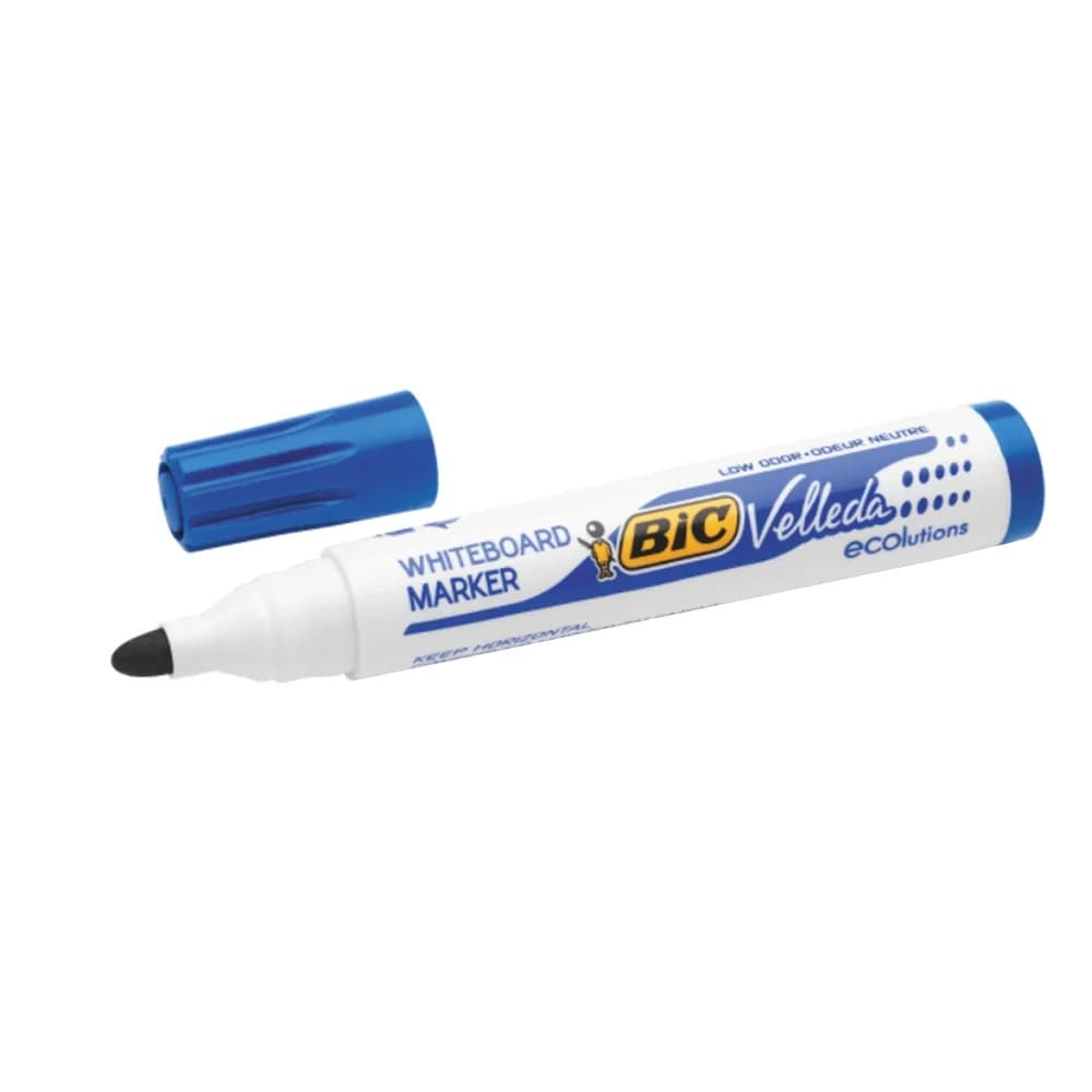 Marker ECO Velleda 1701 albastru 12/cutie - BIC — miniatură