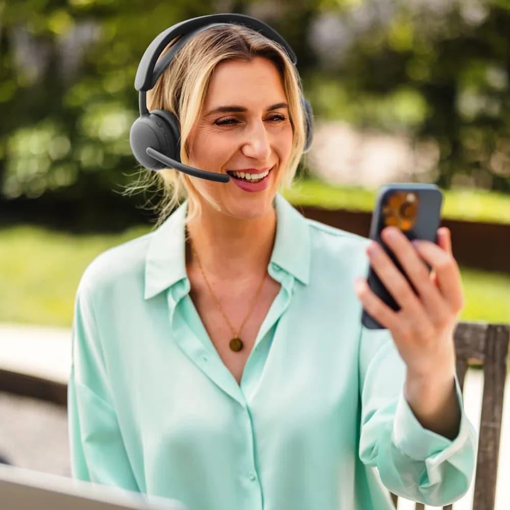 LOGITECH HEADSET - Zone Wireless 2 ES - GRAPHITE - BT/CORDED - EMEA28i-935 "981-001503" — miniatură