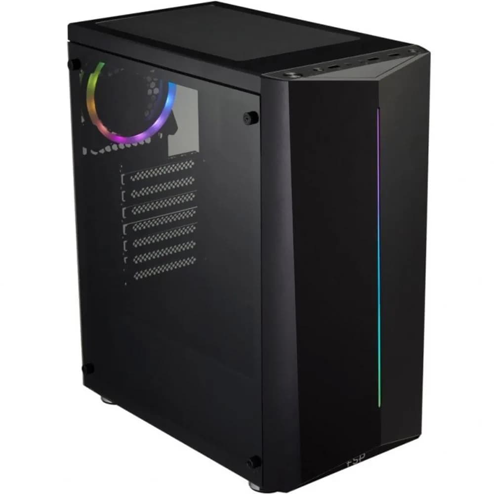 Carcasa FSP CMT151, RGB, Mid Tower, Black