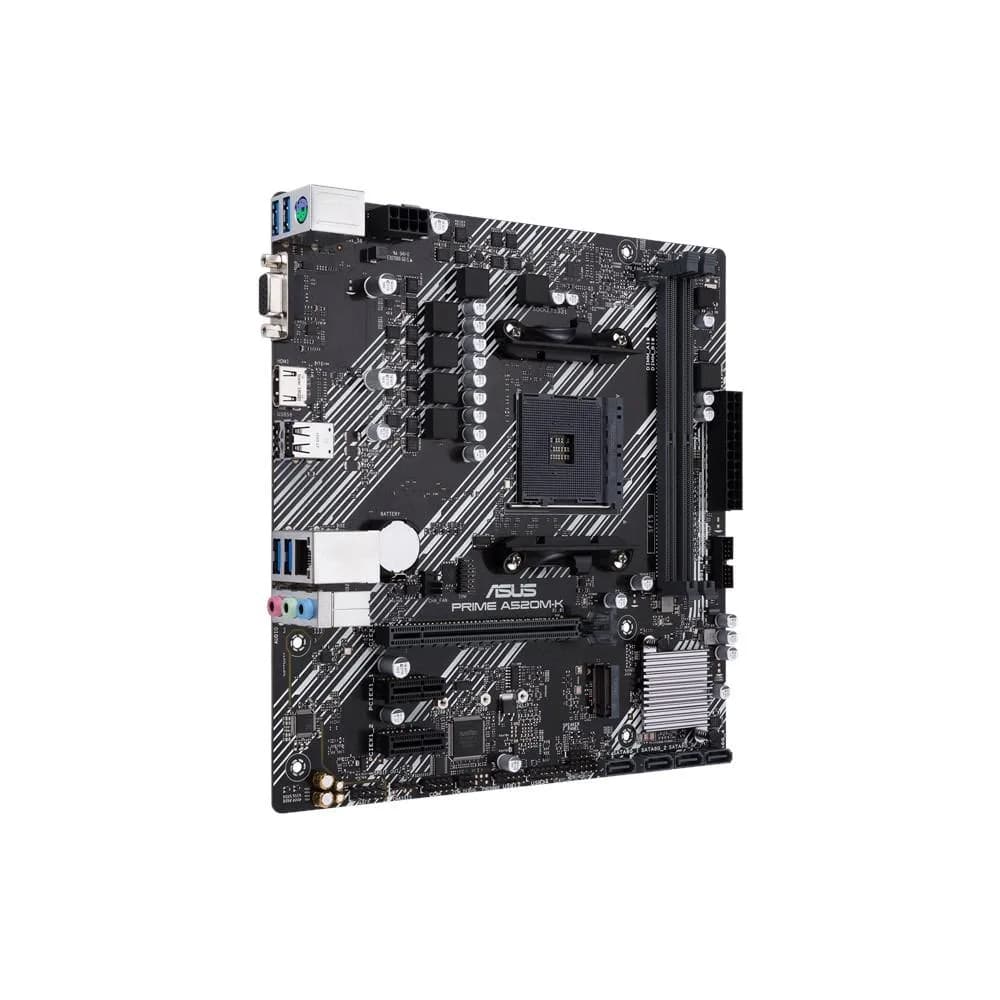 Placa de baza ASUS PRIME A520M-K, Socket AM4, DDR4, Micro-ATX — miniatură