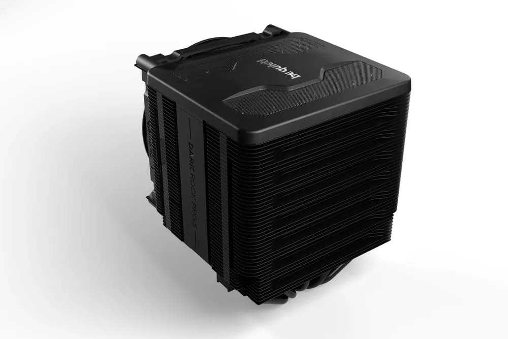 COOLER be quiet "Dark Rock Pro 5",racire aer, Ø6 mm×7 pcs heatpipe,skt. Intel LGA 1700/1200/115x, AMD: AM5/AM4, fan 1x120mm + 1x135mm, 2000 rpm, conectare 4-pin PWM, LED "BK036" — miniatură