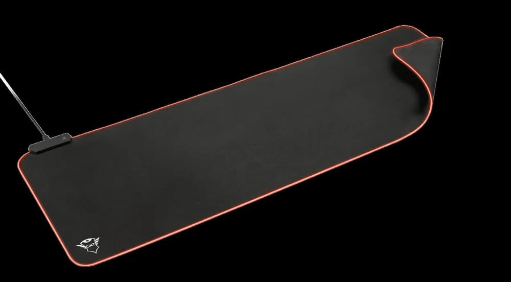 Mouse PAD TRUST, "GXT 764 GlideFlex", gaming , cu led, cauciuc si material textil, 930 x 300 x 3 mm, negru, "TR-23395" — miniatură