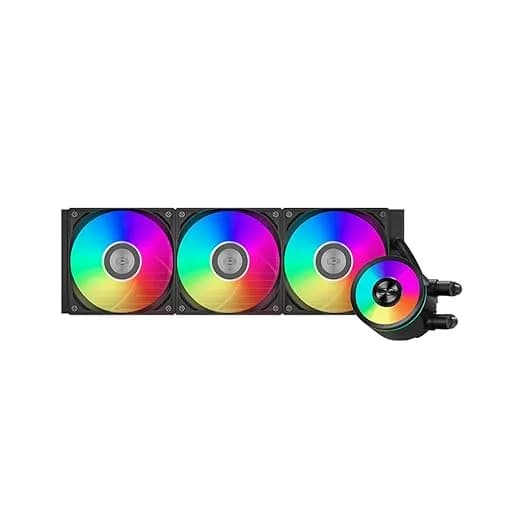 COOLER PCCooler "DA360 Pro ARGB", skt. Intel si AMD, racire cu lichid, 3 x 120mm, 500 - 2200 RPM, iluminare RGB adresabil, afisaj digital, negru "DA360 Pro ARGB BK"