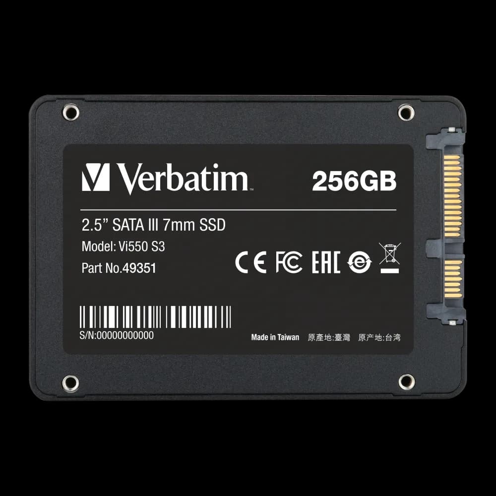 SSD VERBATIM VI550 256GB "49351" — miniatură
