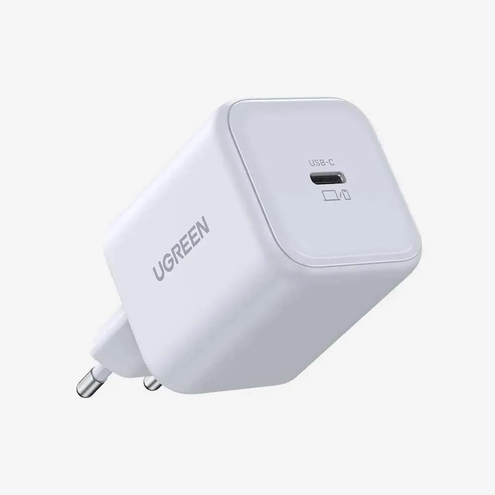 INCARCATOR retea Ugreen GaN "X524" Quick Charge 45W, 1 x USB Type-C, alb "65053"