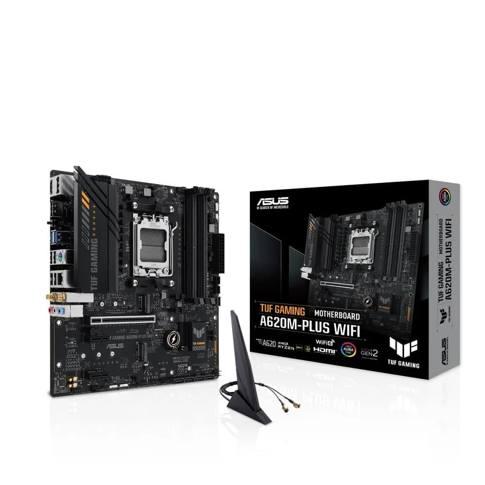 MB AMD A620 SAM5 MATX/GAMING A620M-PLUS WIFI ASUS "TUF GAMING A620M-PLUS WIFI"