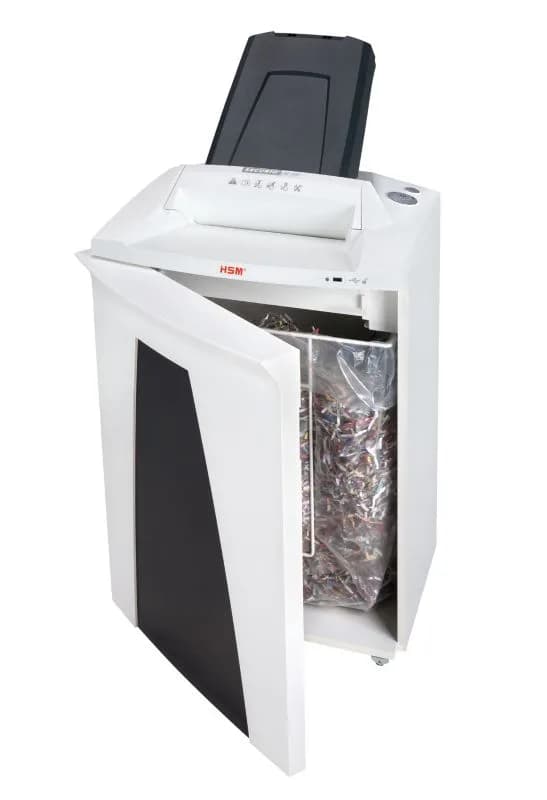 Distrugator documente automat HSM Securio AF500, 6 coli, cross cut (0.78 x 11mm), securitate 6 "H-2105111" — miniatură