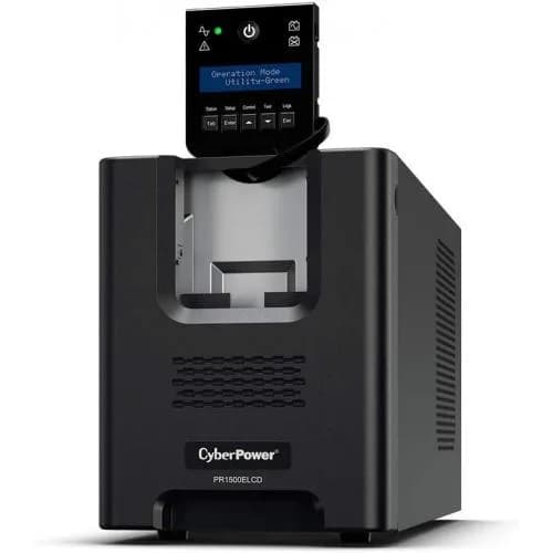 UPS CYBER POWER Online dubla conversie cu Sinusoida Pura, tower, 1500VA 1350W 2x IEC C13 2x Schuko, "OLS1500EA-DE" — miniatură