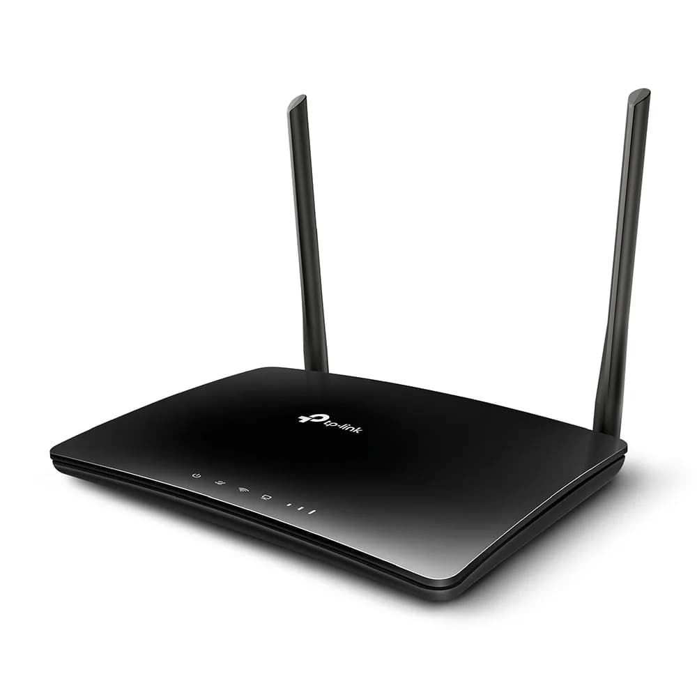 ROUTER TP-LINK wireless. 4G LTE (desktop), 300Mbps, 3 porturi 10/100Mbps + 1 WAN/LAN, "TL-MR6400" — miniatură