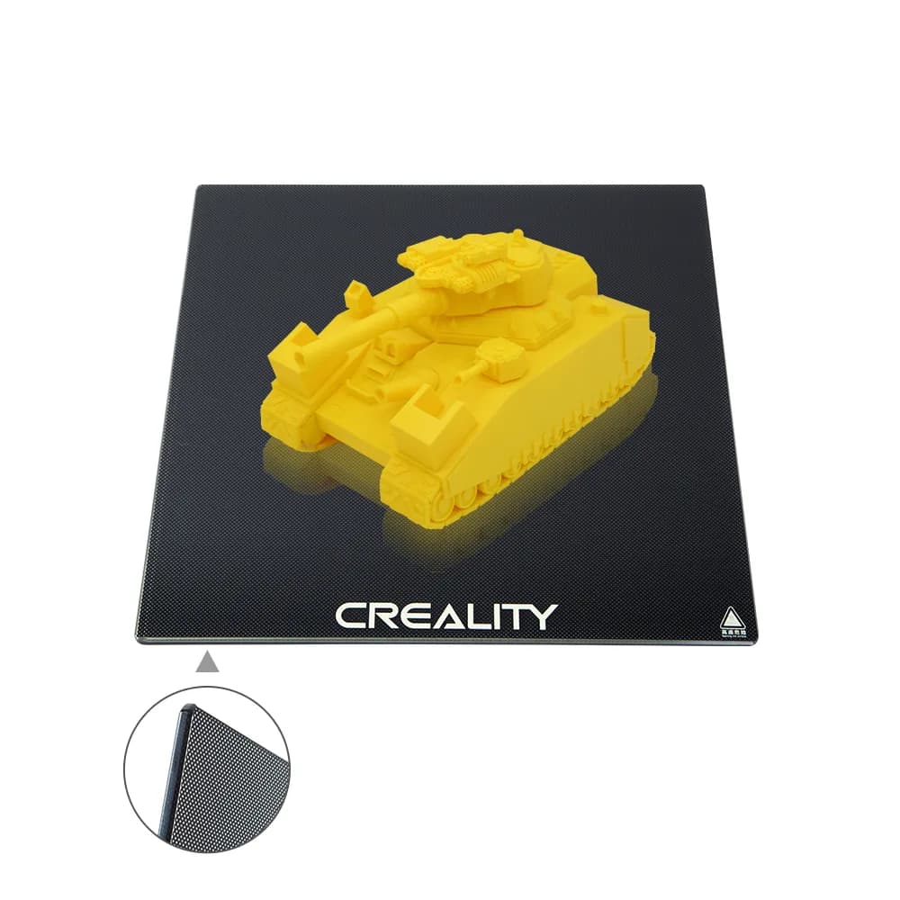 Accesoriu imprimantă 3D Creality CR-10S Carbon Glass Platform — miniatură