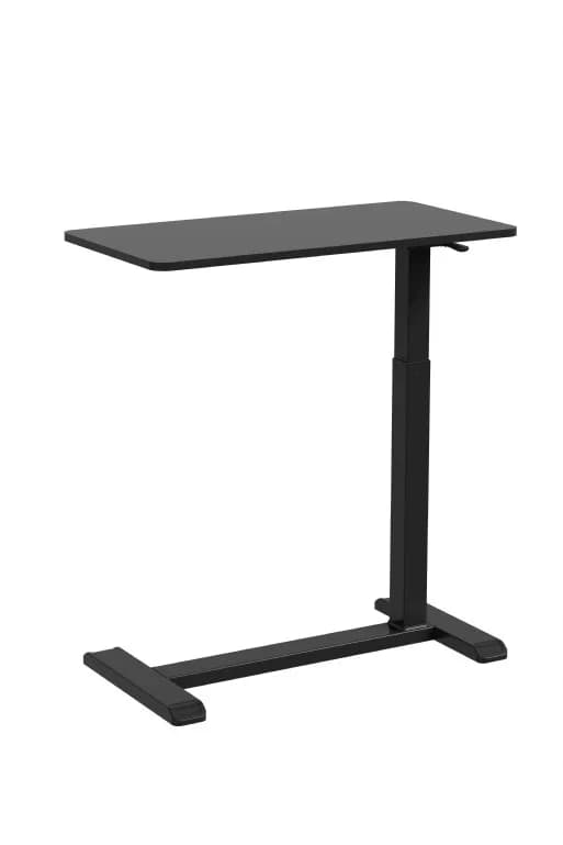 BIROU GEMBIRD, pt notebook, max 10 kg, birou 720x400mm, 770x400x(685-1045)mm, black, "TVS-DESK-02-BK" — miniatură