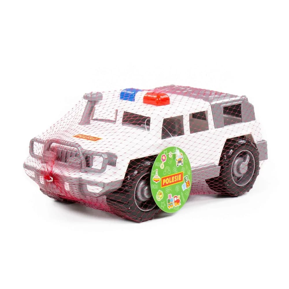 Jeep politie - Defender 31x15x13 cm, Polesie — miniatură