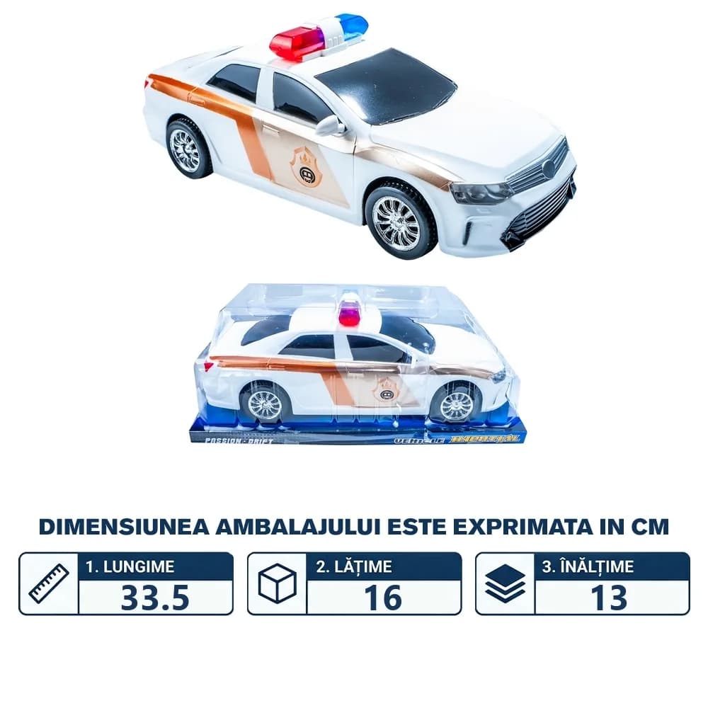 Masina Politie, cu frictiune — miniatură