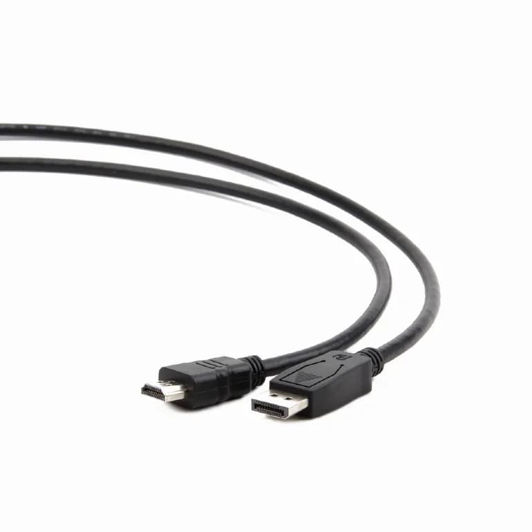 CABLU video GEMBIRD, adaptor DisplayPort (T) la HDMI (T), 1m, negru, "CC-DP-HDMI-1M"