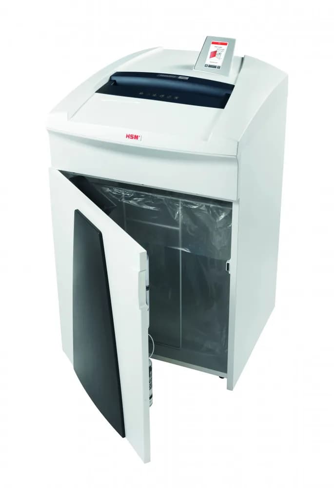 Distrugator documente manual HSM Securio P40i, 34-36 coli, cross cut (4,5 x 30mm), securitate 4 "H-1883121" — miniatură
