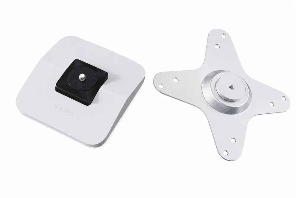 Pachet suport videoproiector Wanbo, mini suport de birou portabil + placă adaptoare