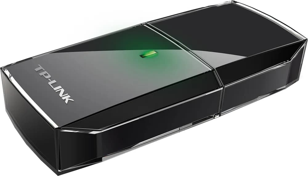 ADAPTOR RETEA TP-LINK AC600, extern wireless 2.4 GHz | 5 GHz, USB 2.0, port, 433 Mbps, antena interna x 1, "Archer T2U" — miniatură