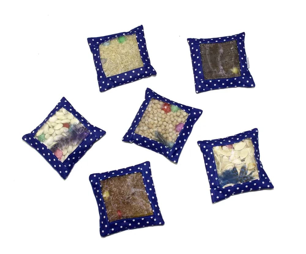 Săculeți senzoriali cu fereastră (set de 6) — miniatură