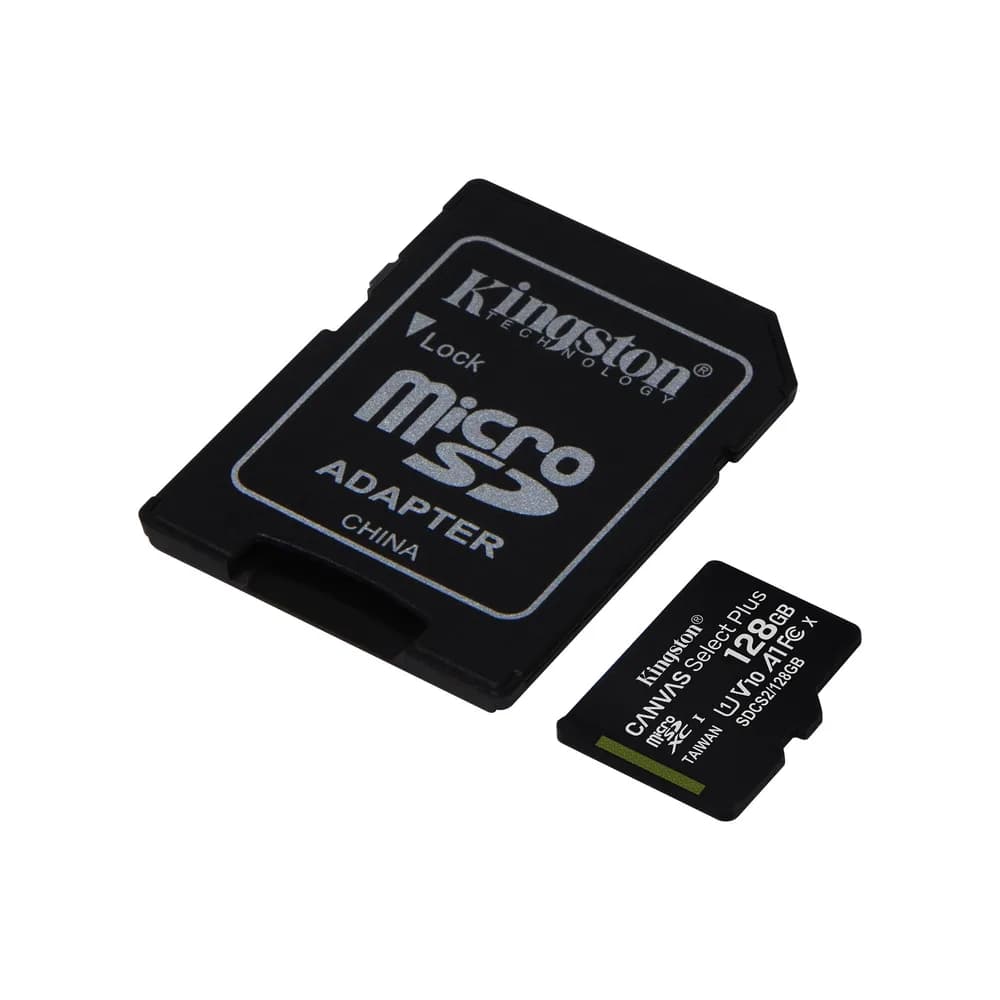 Accesoriu imprimantă 3D Kingston Canvas Select Plus microSD – 128 GB — miniatură