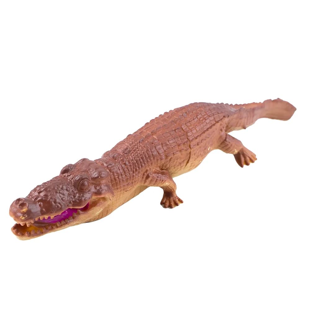 Jucarie elastica, Crocodil cu articulatii — miniatură