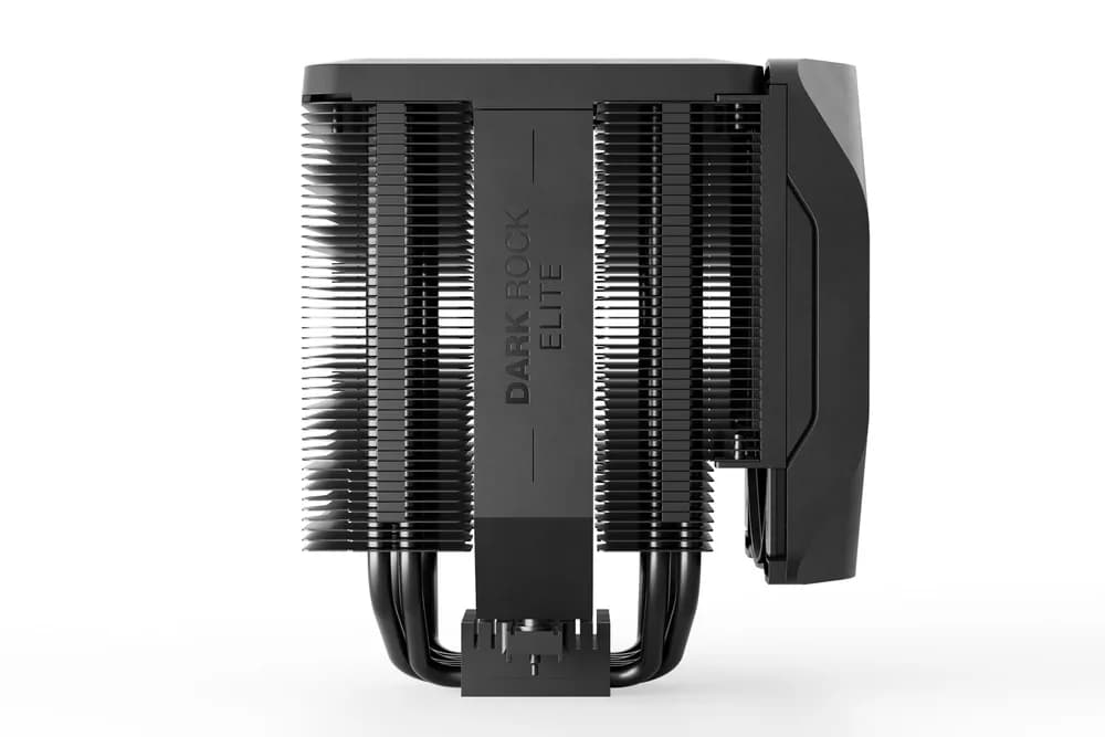 COOLER be quiet "Dark Rock Elite",racire aer, Ø6 mm×7 pcs heatpipe, skt. Intel LGA 1700/1200/115x, AMD: AM5/AM4, fan 135mm, 2000 rpm, conectare 4-pin PWM, LED ARGB, "BK037" — miniatură