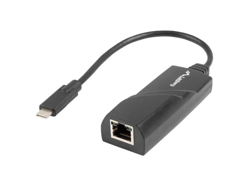Adaptor rețea USB-C 3.1 RJ45 1x RJ45 1 Gb, cu cablu