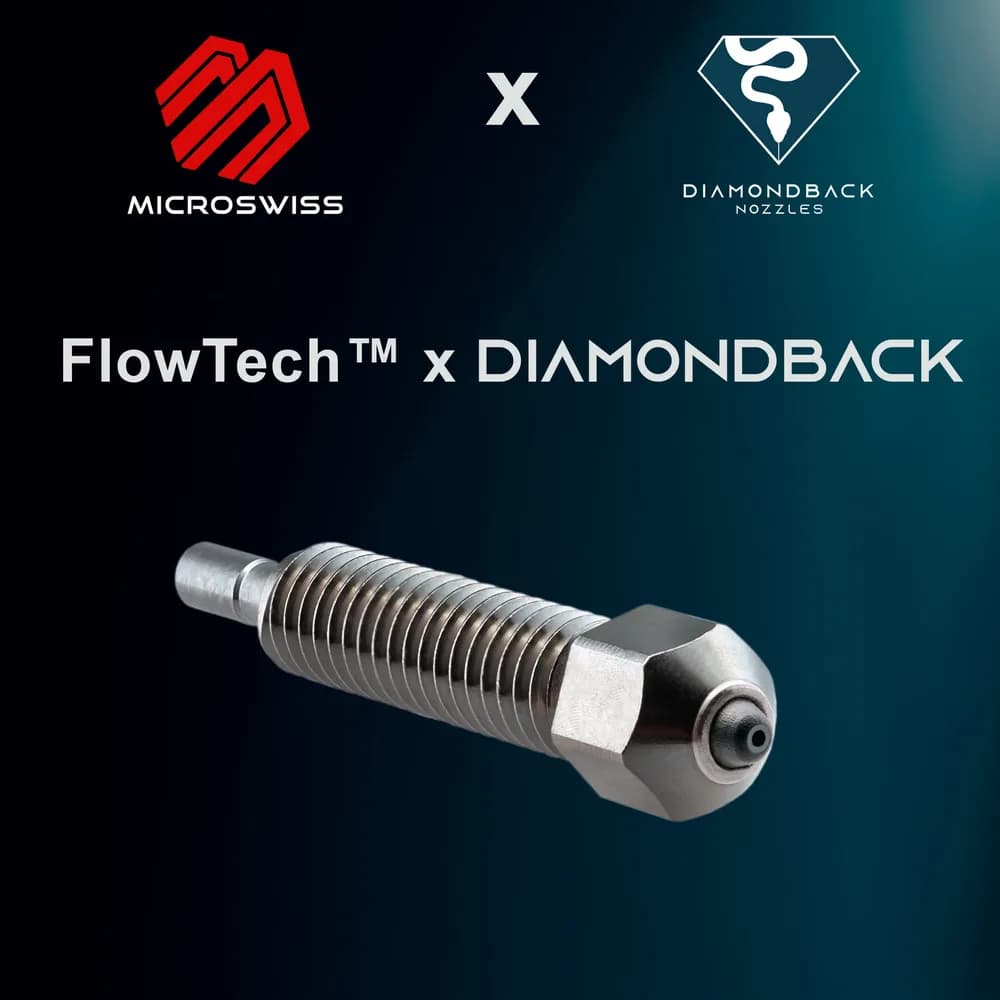 Duză Microswiss FlowTech – DiamondBack (DBFT-175-04) — miniatură