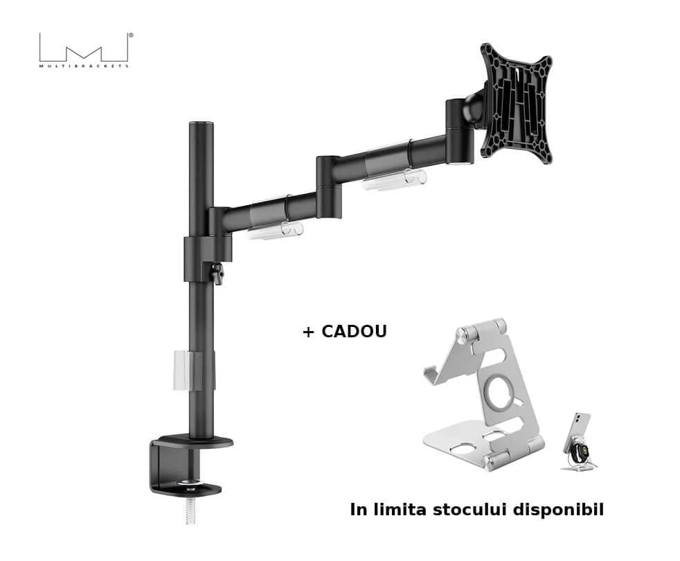 Suport monitor Multibrackets MB-5846, 15"- 30", max.8kg, negru