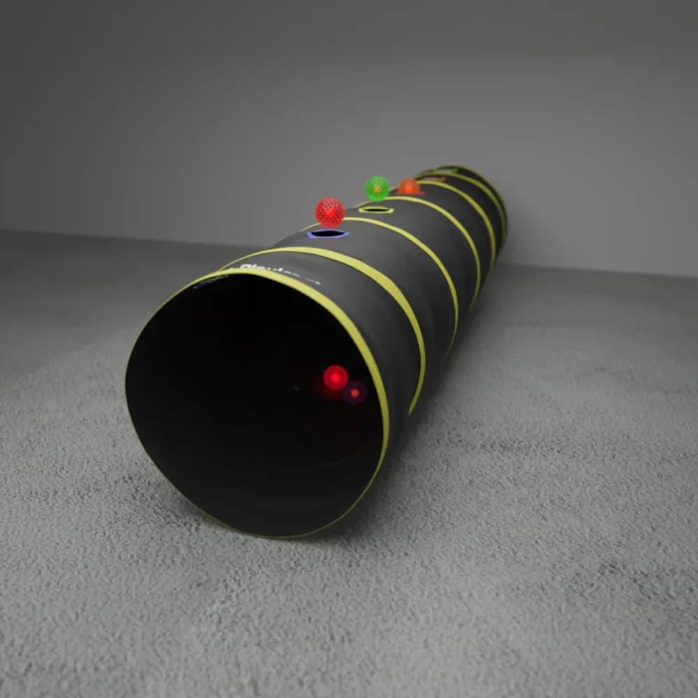 Tunel Senzorial Pliabil cu Bile LED — miniatură