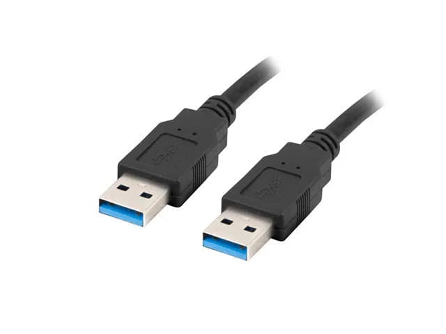 Cablu USB-A M/M 3.0 1 m negru "CA-USBA-30CU-0010-BK"