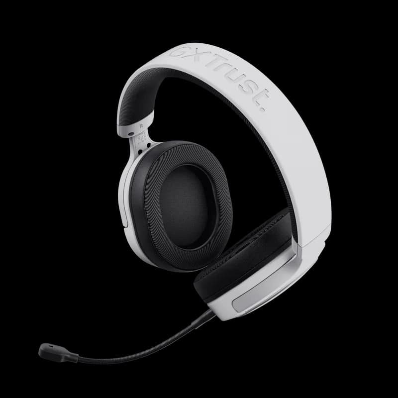 Casti Gaming Head-band Trust GXT 498 Forta, Wired, Alb — miniatură