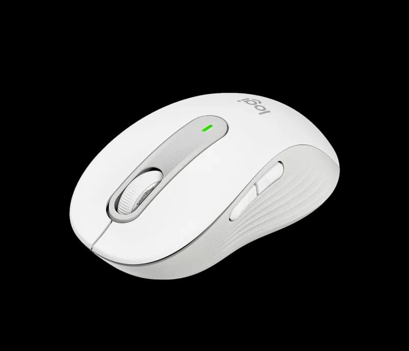 Mouse Wireless Logitech Signature M650, 4000 DPI, Alb
