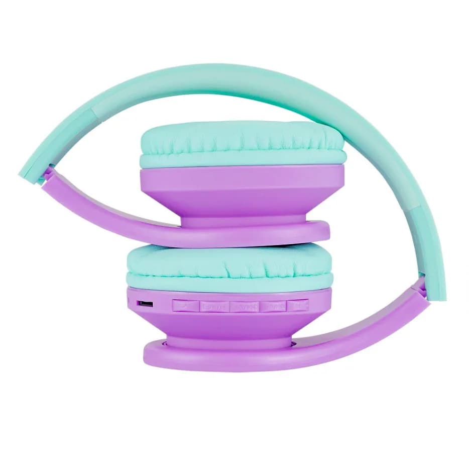 Casti Head-band PowerLocus P1KIDS, Wireless, Albastru — miniatură