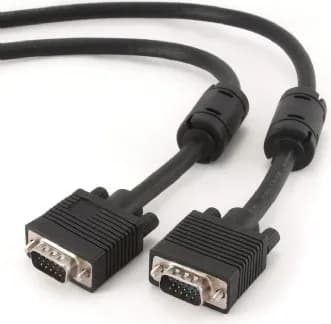 CABLU video GEMBIRD, VGA (T) la VGA (T), 5m, premium, dublu ecranat, negru, "CC-PPVGA-5M-B"