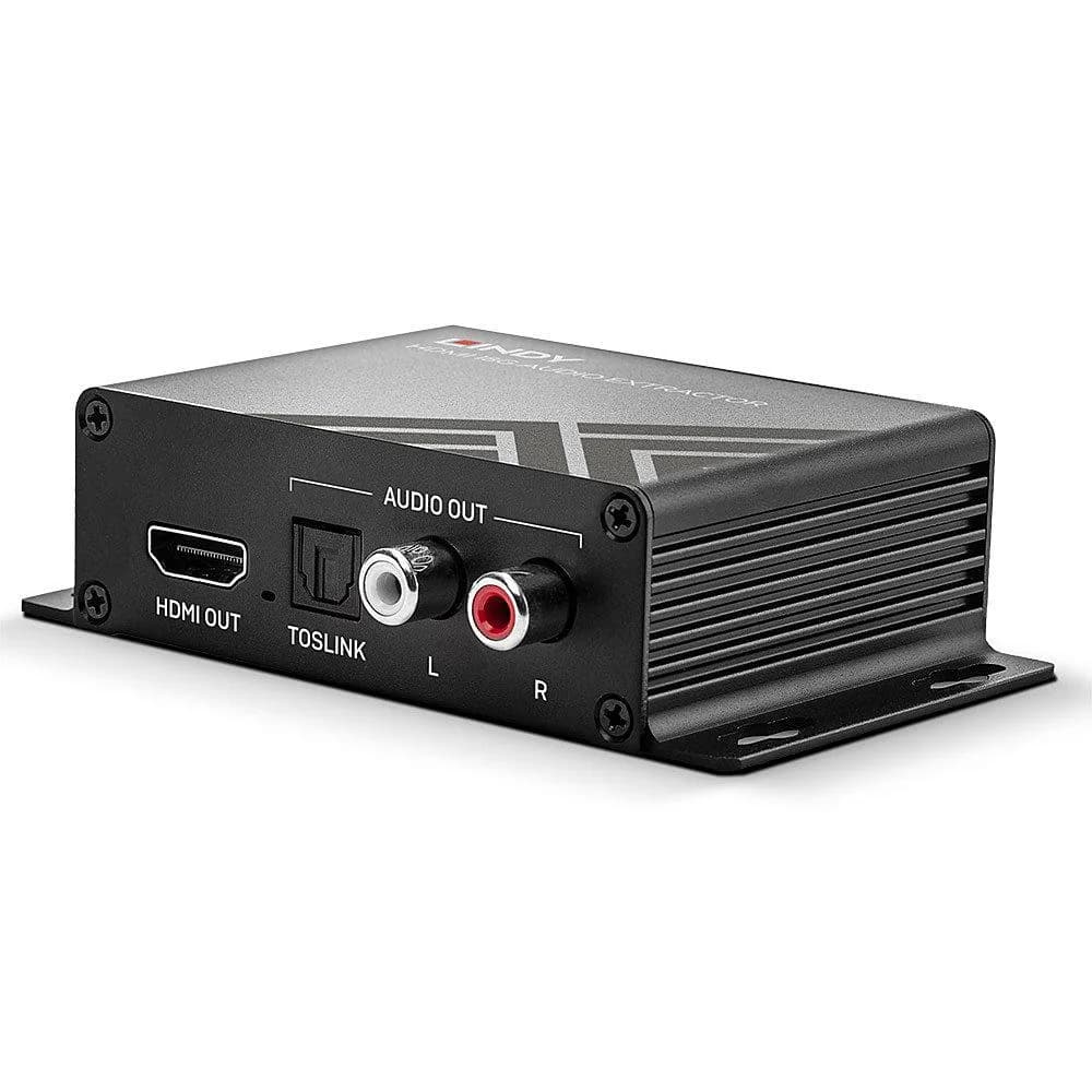 Lindy extractor Audio HDMI 4K60, interfata HDMI 2.0, latime de banda 18Gbps, interfata audio: SPDIF, analog L/R — miniatură