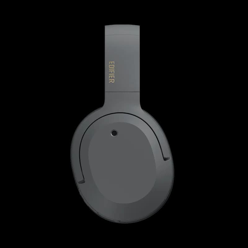 CASTI Edifier, wireless, cu fir, standard, utilizare multimedia, smartphone, microfon pe casca, conectare prin Bluetooth 5.2, USB-C, ANC, gri, "W820NB-PLUS-GR" — miniatură