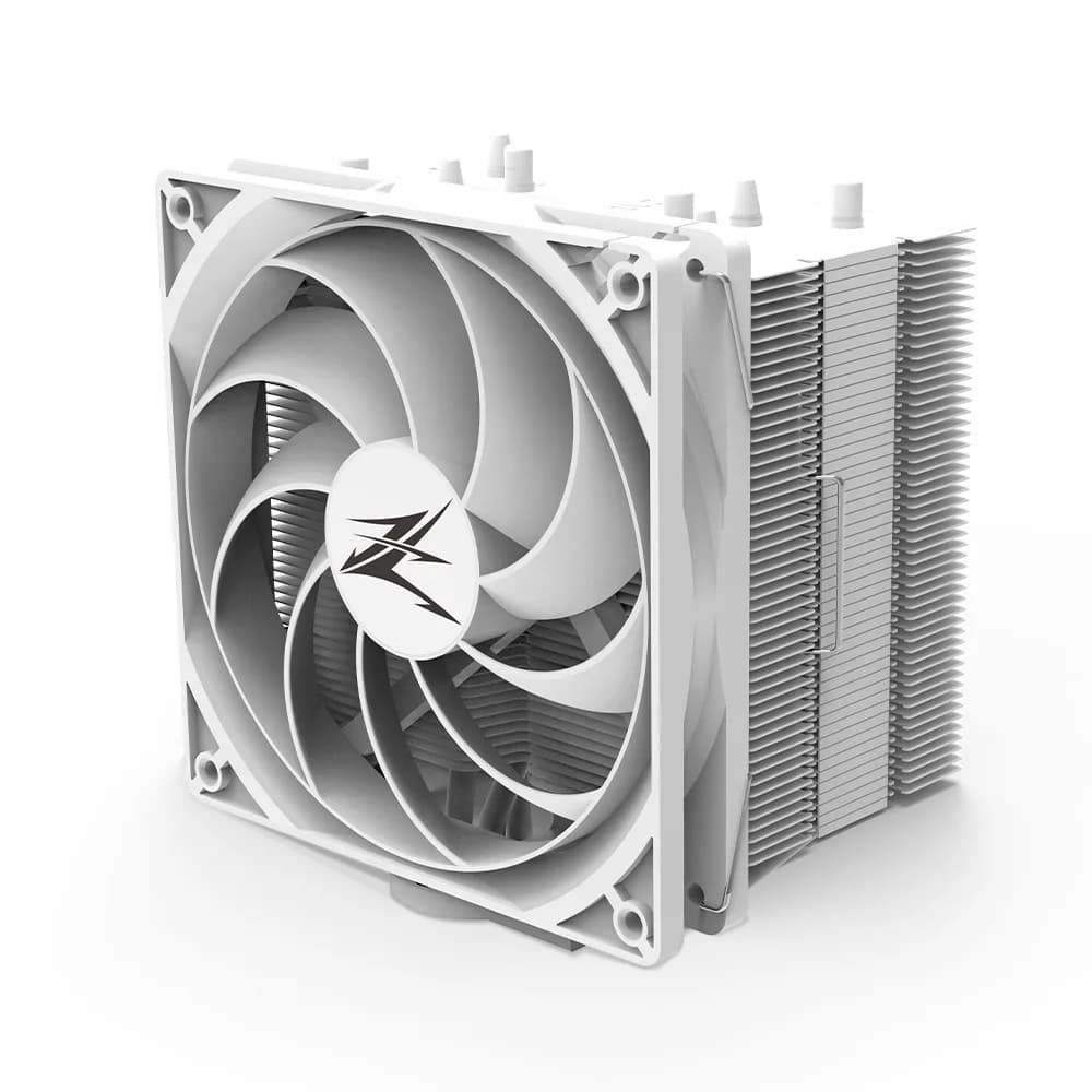 COOLER Zalman "CNPS10X PERFORMA" skt. Intel si AMD, racire cu aer, vent. 135mm, 700 - 1500 RPM, 4 heatpipes, inaltime 155mm,"CNPS10X PERFORMA WHITE" — miniatură