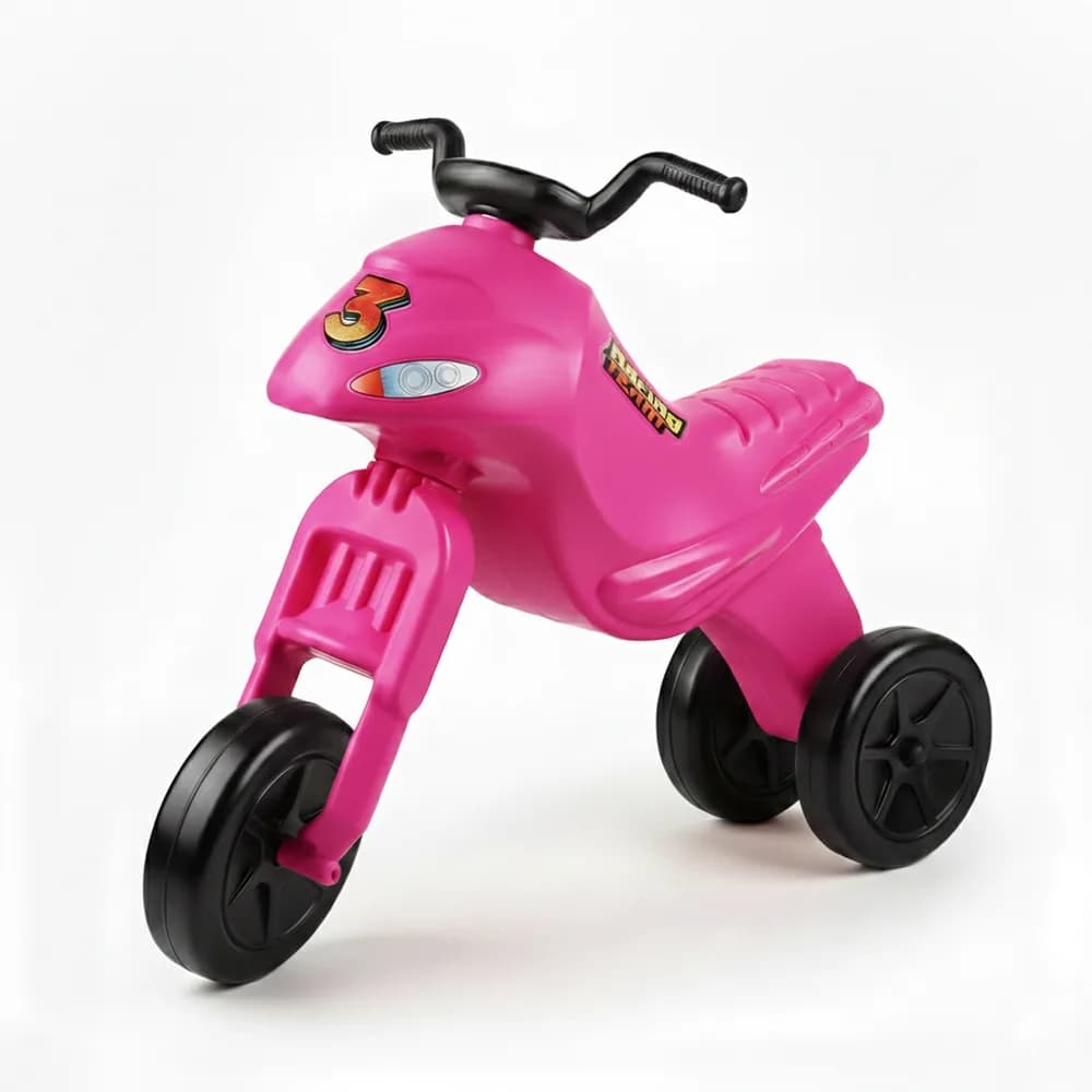 Motocicleta fara pedale, roz - ROBENTOYS