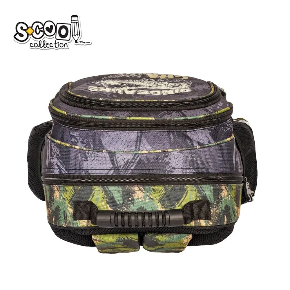 Ghiozdan ergonomic, 40.5x29x13.5 cm, DINO - S-COOL — miniatură