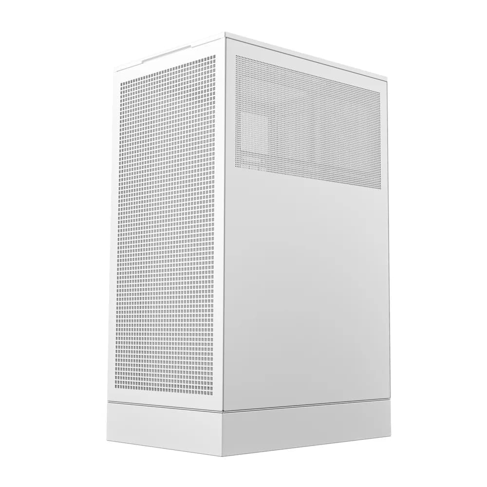 CARCASA DeepCool "CH270 DIGITAL WH", mini tower, gaming, fara sursa, suporta 6xfan, USB Type-C x 1, USB 3.2 gen 1 x 2, audio+mic, 4 sloturi expansiune, negru, "R-CH270-WHNDM0-G-1" — miniatură